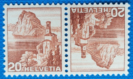 Zu K 40 / Mi K 40 / YT 463a ** / MNH Voir Description - Tête-bêche