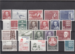 Denmark 1982 - Full Year MNH ** - Full Years