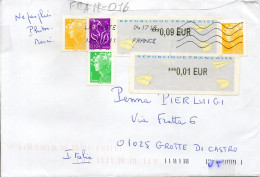Philatelic Envelope With Stamps Sent From FRANCE To ITALY - Cartas & Documentos