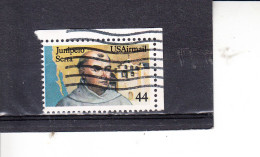 STATI UNITI  1985 - Yvert  A  110° - (angolo Di Foglio) - Serra - 3a. 1961-… Used