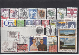 Denmark 1992 - Full Year Used - Années Complètes