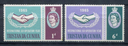 Tristan Da Cunha 1965. Yvert 87-88 ** MNH. - Tristan Da Cunha