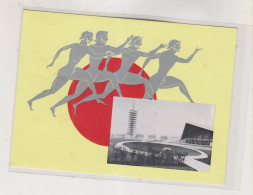 JAPAN 1964 TOKYO OLYMPIC GAMES Nice Postcard To Germany - Briefe U. Dokumente