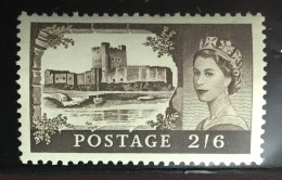 Great Britain 1955 2s5d Waterlow Castles MNH - Ongebruikt