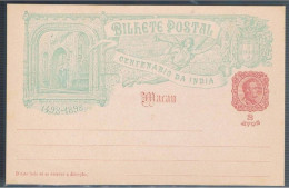 Macau, Bilhete Postal - Lettres & Documents