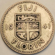 Fiji - Florin 1941, KM# 13, Silver (#3874) - Figi