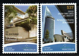 2007 Uruguay Architecture House Joaquin Torres García #2220 - 2221 ** MNH - Uruguay