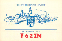 German Democratic Republic Radio Amateur QSL Card Y03CD Y62ZM 1983 - Radio Amatoriale