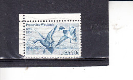 STATI UNITI  1984 - Yvert   1539° - Protezione Animali - Used Stamps