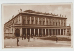 Reggio Emilia - Teatro Municipale Viaggiata 1941 - Reggio Nell'Emilia