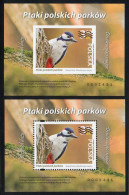 Poland 2024 Birds Of Polish Parks Two Blocks Full  Of Set Polish Post MNH** New!!! - Blocs & Feuillets