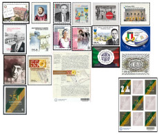 ITALIA 2024 - Emissioni Di N. 17 Francobolli + 2 Foglietti Nuovi MNH** - 2021-...: Ungebraucht