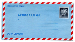 MONACO -- MONTE CARLO -- Monégasque -- Entier Postal -- Aérogramme -- Princes Rainier III Et Albert 2 F.70 - Postwaardestukken