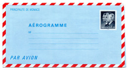 MONACO -- MONTE CARLO -- Monégasque -- Entier Postal -- Aérogramme -- Princes Rainier III Et Albert 3 F.30 - Postal Stationery