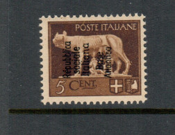 Base Italienne N°7 - Fausse Surcharge - Neuf ** - War Stamps