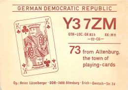 German Democratic Republic Radio Amateur QSL Card Y03CD Y37ZM 1983 - Radio Amatoriale