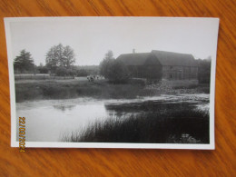 ESTONIA , KURGJA WATER MILL , OLD SMALL SIZE PHOTO , 15-12 - Wassermühlen