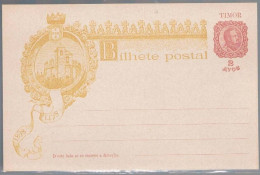 Timor, Bilhete Postal - Timor