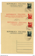 Trieste A Cartoline Postali Lire 20 E 35 C 16/19 - Ungebraucht