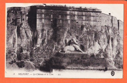 16908 / BELFORT (90) Chateau Et LION 1915s Du Poilu Achille BAUX 10e Artillerie à Marie SERRES LL 8 SELECTA  - Belfort – Le Lion