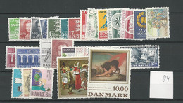 1984 MNH Denmark, Year Complete, Postfris** - Annate Complete