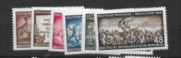 1953 MNH DDR Mi 398-403 Postfris** - Nuevos