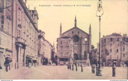 Z445 Cartolina Piacenza Citta'  Piazza Cavalli S.francesco - Piacenza