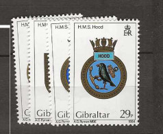 1984 MNH Gibraltar Mi 481-84 Postfris ** - Gibraltar