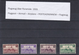 ÄGYPTEN - EGYPT - LUFTPOST - FLUGPOST- AIR MAIL - POSTE AERIENNE - FLUGZEUG 1941 Mi: 261 - 264 - Airmail