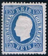 Portugal, 1870/6, # 44, MNG - Nuevos