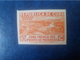 CUBA  NEUF  1936  ZONA  FRANCA  DEL  PUERTO  DE  MATANZAS // PARFAIT ETAT // 1er CHOIX // Sin Dentar--non Dentelé - Ungebraucht