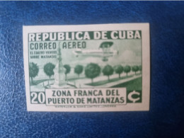 CUBA  NEUF  1936  ZONA  FRANCA  DEL  PUERTO  DE  MATANZAS // PARFAIT ETAT // 1er CHOIX // Sin Dentar--non Dentelé - Ungebraucht