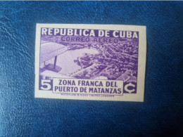 CUBA  NEUF  1936  ZONA  FRANCA  DEL  PUERTO  DE  MATANZAS // PARFAIT ETAT // 1er CHOIX // Sin Dentar--non Dentelé - Nuovi