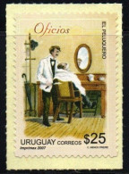 2007 Uruguay Occupations Barber Haircut Vertical #2210 ** MNH - Uruguay