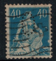 Perfin Firmenlochung - O - Schweizer Bankverein Basel - Used Stamps