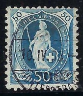 SUISSE 1891-98: Le ZNr. 70C, Obl. CAD - Gebraucht