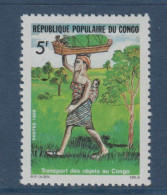 Congo, **, Yv 776, Mi 1037, SG 1032, Méthode Traditionnelle De Transport, - Mint/hinged