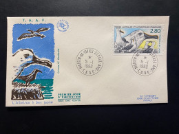 Enveloppe 1er Jour "Oiseaux - Albatros à Bec Jaune" 05/01/1990 - 150 - TAAF - Saint Paul - Animaux - FDC