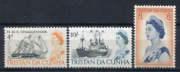 Tristan Da Cunha 1967. Yvert 113-15 ** MNH. - Tristan Da Cunha