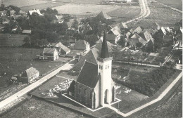 Den Hoorn, Texel, N.H. Kerk  ( Type Fotokaart ) (luchtopname) - Texel