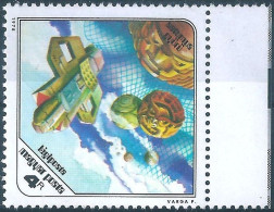 C5878 Hungary Space Fantasy Sci-Fi Spaceship Saturn  MNH RARE - Europa