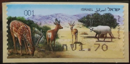 Israel 2011 ATM Rotwild Und Antilope Postfrisch - Unused Stamps (without Tabs)