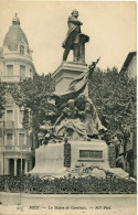 CPA -  NICE - STATUE DE GAMBETTA - Monuments, édifices