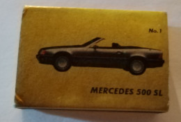 Mercedes 500SL, Car/automobile,MALAZLAR FACTORY,Turcia,matchbox - Zündholzschachteln