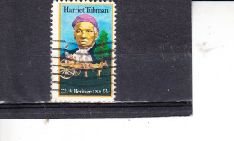 STATI UNITI   1978 - Yvert   1188° -  Tubman - Used Stamps