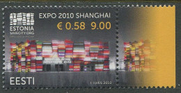 Estonia:Unused Stamp EXPO 2010 Shanghai, MNH - 2010 – Shanghai (China)