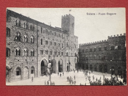 Cartolina - Volterra ( Pisa ) - Piazza Maggiore - 1926 - Pisa