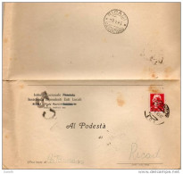19445 LETTERA CON ANNULLO RICADI CATANZARO - Poststempel
