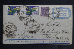 BRESIL - Enveloppe  Pour L'Allemagne Par Avion En 1936  - L 150883 - Briefe U. Dokumente