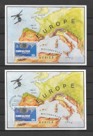 Gibraltar 1978 Gibraltar From Space Minisheet MNH & Used (G473) - Gibraltar